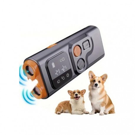 Отпугиватель собак ультразвуковой для самозащиты и дрессировки с фонариком