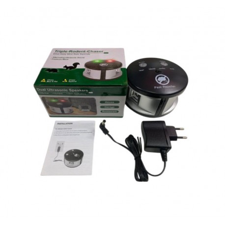 Ультразвуковой биоакустический Отпугиватель от грызунов и насекомых 4 режима  оптом