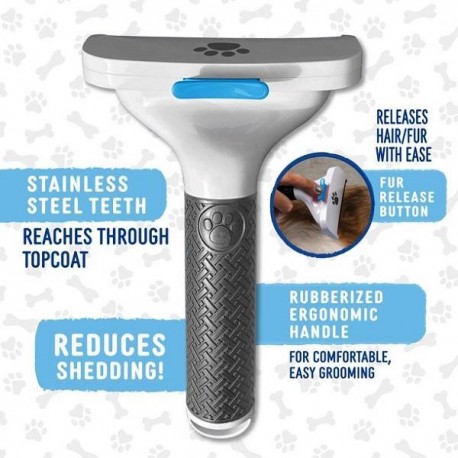 Щетка для вычесывания шерсти животных Pet Grooming Brush  оптом-1