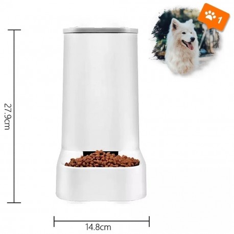 Автокормушка и автопоилка для домашних животных 2 шт  оптом-3