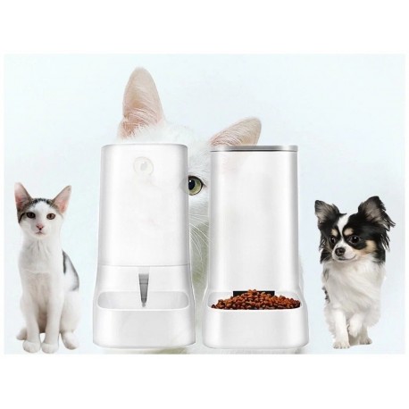 Автокормушка и автопоилка для домашних животных 2 шт  оптом-8