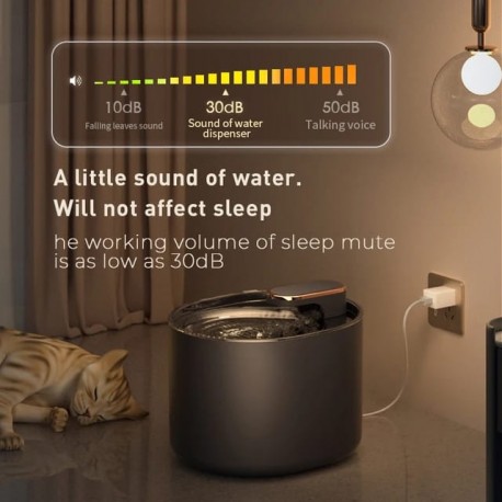 Автоматическая поилка фонтан SB LIGHT 3000  для животных 3 л  оптом-5