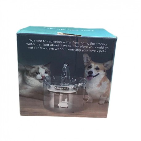 Автоматическая Поилка-фонтанчик для домашних животных с датчиком  оптом-7