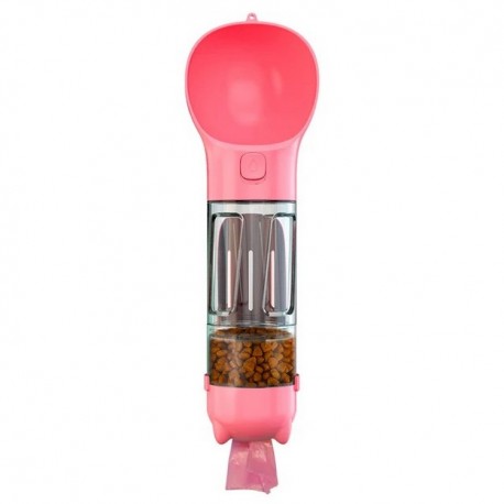 Бутылка для воды 3 в 1 для кошек и собак Pet Multifunctional Water Bottle 300 мл  оптом-1