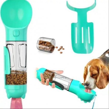 Бутылка для воды 3 в 1 для кошек и собак Pet Multifunctional Water Bottle 300 мл  оптом-8
