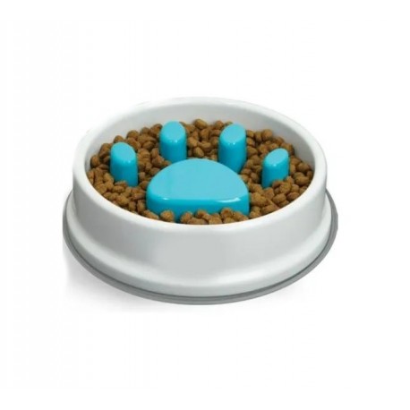 Интерактивная миска для медленного поедания влажных и сухих кормов для собак, 1000 мл оптом-1