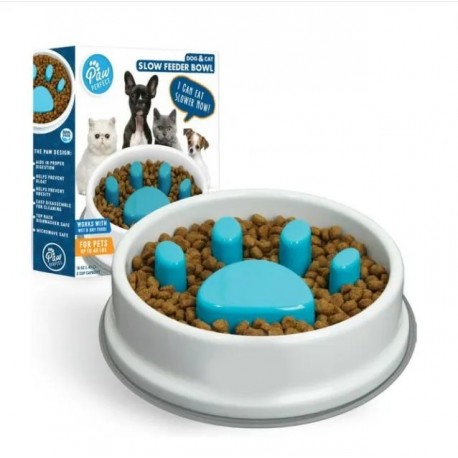 Интерактивная миска для медленного поедания влажных и сухих кормов для собак, 1000 мл оптом