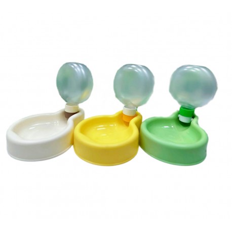 Складная кормушка-поилка 2 в 1 для домашних животных  оптом-1