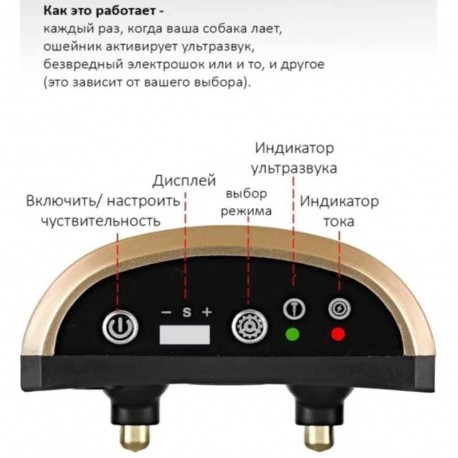 Электронный Ошейник АНТИЛАЙ на аккумуляторе  оптом-4
