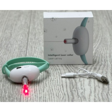 Лазерный ошейник-забава для кошки  оптом-7