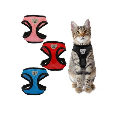 Шлейка с поводком для собак кошек средних и мелких пород  оптом-5