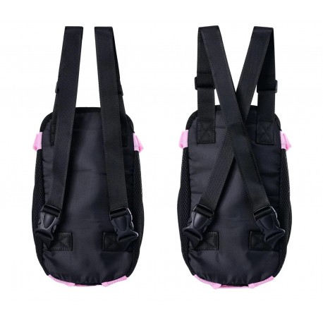 Сетчатый дышащий рюкзак-переноска для маленьких и средних животных  оптом-4