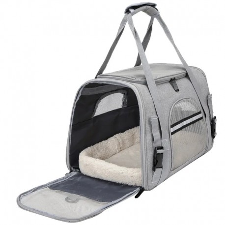 Сумка-переноска на плечо для мелких пород домашних животных до 5 кг  оптом-1