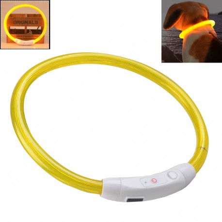 Светящийся ошейник USB Rechargeable Flashing Collar  оптом-2
