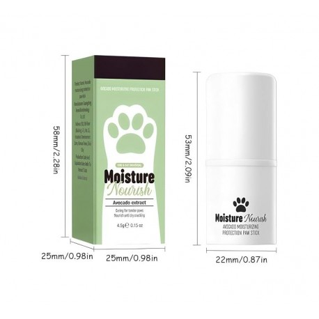 Бальзам EXGYAN Avocado Moisturizing Protection Paw Stick  для лап животных 15 мл оптом-1