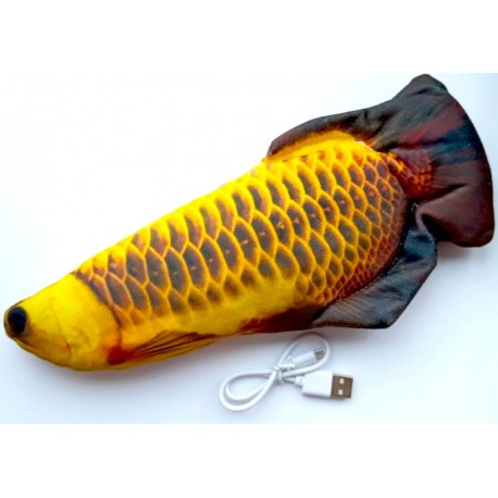 Интерактивная рыбка-игрушка для кошек и собак "Танцующий карп"  оптом-1