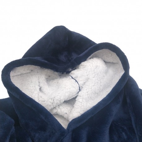 Плед с капюшоном Huggle ultra plush blanket hoodie  оптом-1