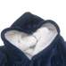Плед с капюшоном Huggle ultra plush blanket hoodie оптом