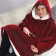 Плед с капюшоном Huggle ultra plush blanket hoodie  оптом