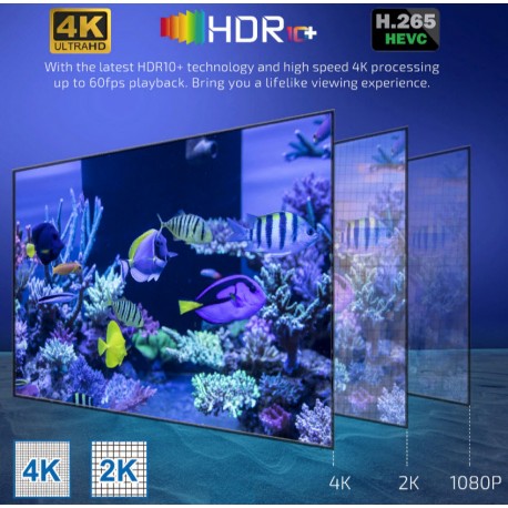 ТВ-приставка Android TV98 Allwinner H313, четырехъядерный процессор ИК-пульт  оптом-6