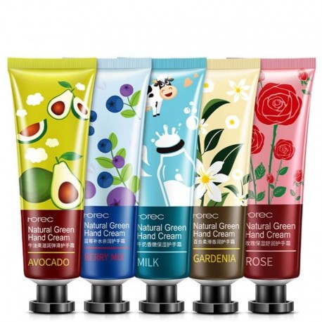 Набор натуральных кремов для рук Natural Green Plant gift box 5 шт по 30 г  оптом