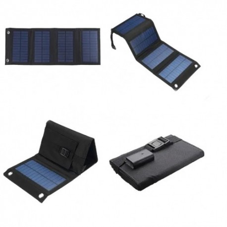 Зарядное устройство 20 Вт на 4х солнечных панелях 10,5 х 16,5 х 1,5 см