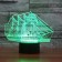 3D LED Светильник Корабль  оптом