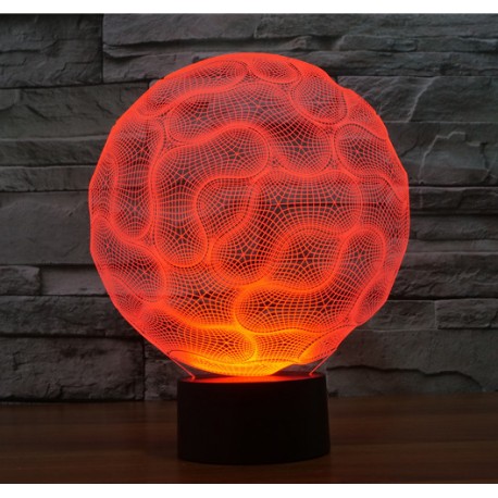 3D Светильник семицветный Сфера  оптом