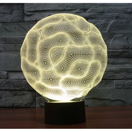 3D Светильник семицветный Сфера  оптом-2