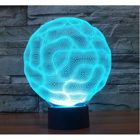 3D Светильник семицветный Сфера  оптом-1