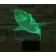 Объемный 3D светильник Акула  оптом