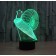Объемный 3D светильник Улитка  оптом
