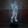 Объемный 3D светильник Железный человек 3 (Iron man)  оптом