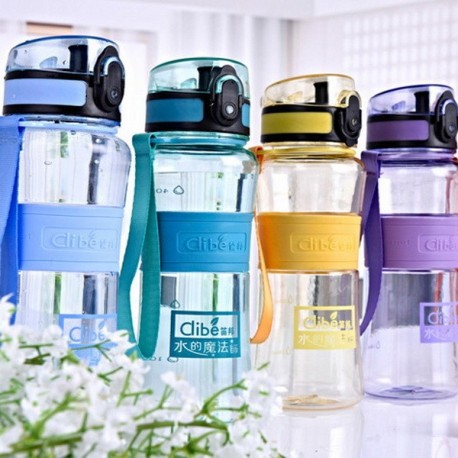 Фитнес бутылка Healthy Drinking Water 1000 мл с поильником   оптом-1