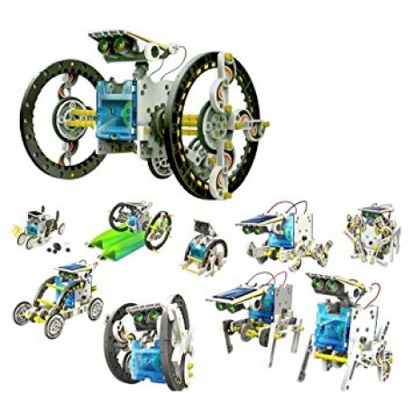 Конструктор Solar Robot Kit на солнечной батарее 14 в 1   оптом-1