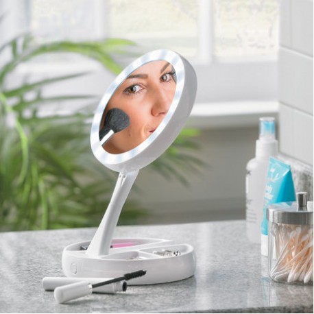 Косметическое зеркало с подсветкой My Foldaway Mirror  оптом-4