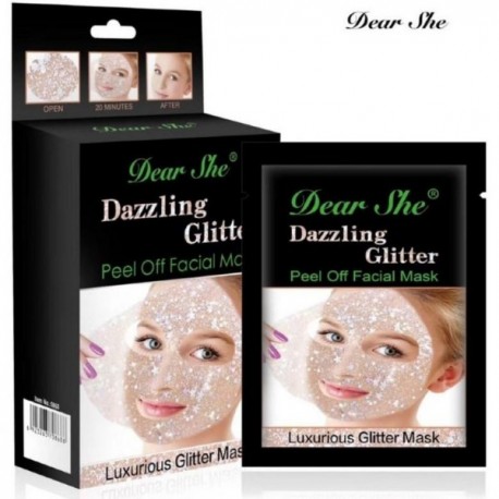 Маска Dazzling Glitter блестящая 10 шт по 18 г  оптом