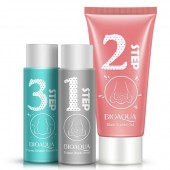 Набор от черных точек Bioaqua 3 в 1 35*60*35 мл  Набор от черных точек Bioaqua 3 в 1 35*60*35 мл