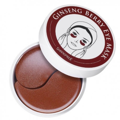 Патчи для глаз Shangpree Ginseng Berry Eye Mask 60 шт  оптом