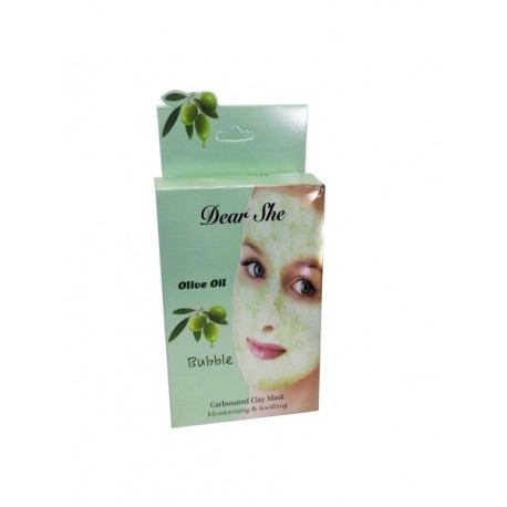 Пузырьковая маска для лица Dear She Olive Oil 10 шт  оптом