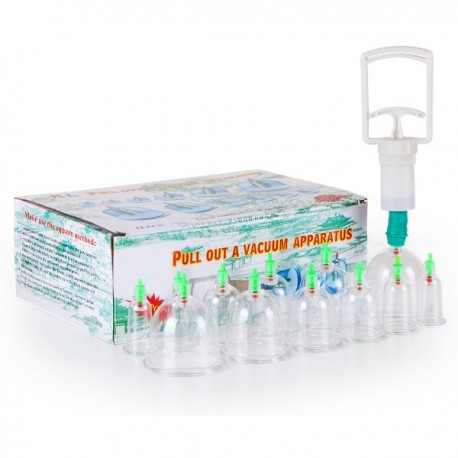 Массажные вакуумные банки Pull Out a Vacuum Apparatus 12 шт  оптом