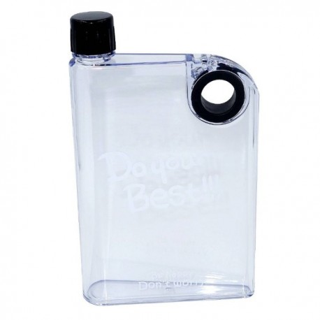 Плоская бутылка для воды DO your Best  оптом-2