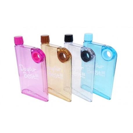 Плоская бутылка для воды DO your Best  оптом