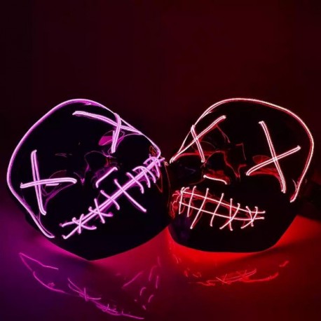 Светодиодная маска для вечеринок  оптом-3