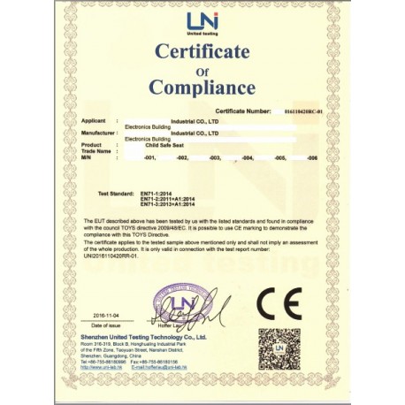 Суперкомпактный автомобильный бустер для детей (альтернатива автокреслу)  оптом-5