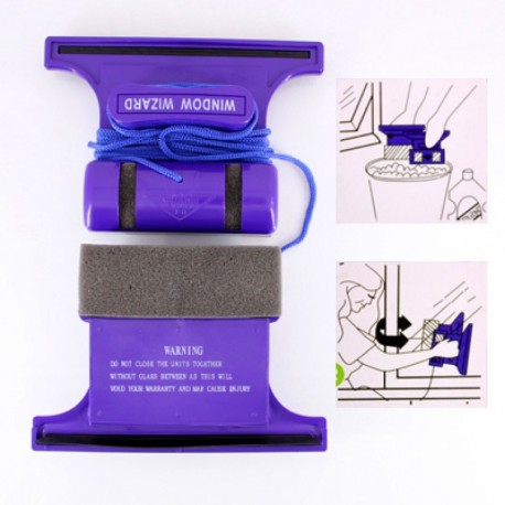 Магнитная щетка для мытья стеклопакетов  оптом-4