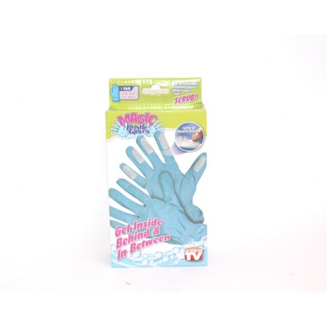 Перчатки с щетками на кончиках Magic Bristle Gloves  оптом-1
