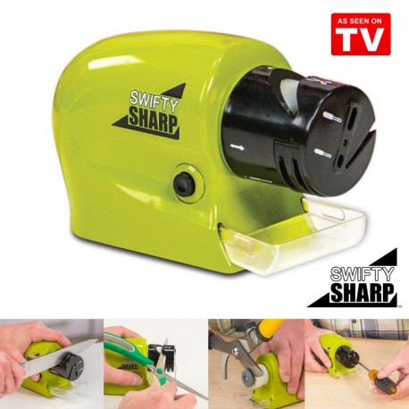 Точилка для ножей и ножниц Swifty Sharp на батарейках  оптом
