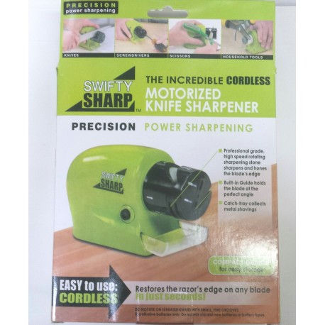 Точилка для ножей и ножниц Swifty Sharp на батарейках  оптом-3