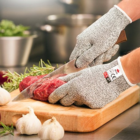 Защитные перчатки от порезов Cut resistant glove  оптом-2